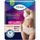 Tena Silhouette Plus Kadınlara Özel Yüksek Bel Emici Külot Ten Medium 9 lu