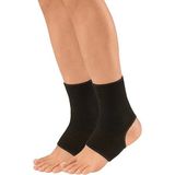 Tenax Fit Ayak Bandajı Kick Boks Çorabı Muay Thai Çorabı Ayak Bilek Koruyucu Ayak Bilekliği 1 Çift - Standart - Siyah