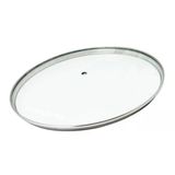 Tencere İle Uyumlu Sahan Tava Cam Kapağı Kapak 20 Cm