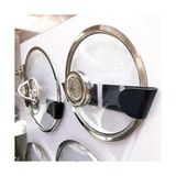 Tencere Kapağı Tutucu 3 Set (6 Parça) Kendinden Yapışkanlı, Pot Lid Holder - 02Y-Yeşil - Option-1