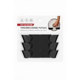 Tencere Kapağı Tutucu 3 Set (6 Parça) Kendinden Yapışkanlı, Pot Lid Holder