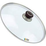 Tencere Sahan Tava Cam Kapağı Kapak 20 cm Vişne Çürüğü Tutma Tepesi - Adet-Set