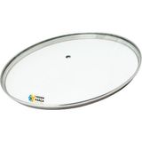Tencere Sahan Tava Cam Kapağı Kapak 30 cm Tutma Tepesiz - Adet-Set