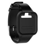 TenCloud Aksesuar Yedek Bileklik Sesle Uyumlu, Ses 2, Ses + Golf GPS Mesafe Ölçer için, Sesli golf saati Serisi için Yumuşak Silikon Kayış (Siyah)