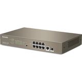 Tenda 8port Poe Gıgabıt Yönetilemez Switch Masaüstü TEG5310P-8-150W