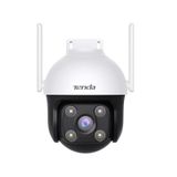 Tenda Güvenlik kamerası, dış mekan WLAN 2K+, araç/kişi/hareket algılama, WLAN kamera, dış mekan 4 MP, renkli gece görüşlü, 2 yönlü ses, ses ve ışık alarmı, APP/Web kontrolü, CH7