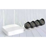 Tenda K4w-3tc 4 Kanal Nvr Kayıt Cihazı + 4 Adet Outdor Ip Wifi Bullet Kamera Set