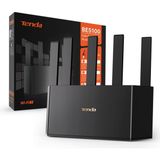 Tenda RE6L Pro Wi-Fi 7 Router (BE5100 Çift Bantlı 4323MBIT/S 5ghz, 688MBIT/S 2,4ghz) Dikey Antenler, Wi-Fi+, 1x2,5gbps+3xgigabit Wan/lan Bağlantı Noktaları, Mlo, 4k-Qam, Nfc, Vpn, Wpa3, Vr/ar Oyun/8k