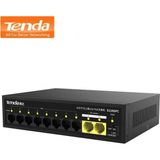 Tenda S110GPC 10 Port 10/100 8 Port PoE 2 Port Gigabit Uplink Yönetilemez Desktop Switch