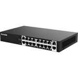 Tenda S218GPC-BH 16 Port 10/100/1000 Mbps Gigabit PoE Switch