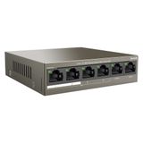 Tenda TEF1106P 2 x Uplink + 4 Port Poe 63 W Ethernet Switch