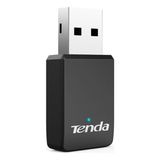 Tenda U9 200MBPS+433MBPS AC650 Wireless Dual Band Auto-Install USB Adapter - Tek Seçenek