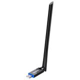 Tenda WLAN Stick U11 Pro – AX900 WiFi 6 çift bant, harici 6dBi yüksek performanslı anten, tak ve çalıştır, Windows 7/10/11 ve Linux destekler, AP modu, yüksek uyumluluk – PC için USB WLAN adaptörü