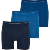 Tender Cotton 3'lü Asorti Boxer 9673 - 627 - Lacivert - Mavi