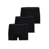 Tender Cotton 3'lü Siyah Boxer 9670-967 SİYAH-967