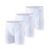 Tender Cotton 3'lü Uzun Paça Beyaz Boxer 9683 950-BEYAZ L