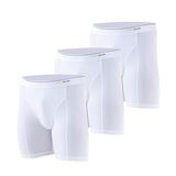 Tender Cotton 3'lü Uzun Paça Beyaz Boxer 9683 950-BEYAZ S
