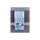 Tenfon Cats & Dogs Temalı 6'lı Fosforlu Kalem - Mor