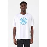 Tengri Tamga Beyaz Erkek Oversize Tshirt