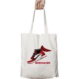 Tenis Jordan Retro 1 Fly Iki Tarafı Kalıcı Baskılı Yıkanabilir Çanta
