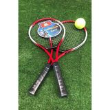 Tenis Raketi Seti Başlangıç Seviye Taşıma Çantası ile L1 Grip, YT01 - Standart - Çok Renkli