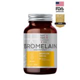 Tennen Nutrition Bromelain 500 mg | Üstün Enzim Aktivitesi 2400 GDU/Gr | Quercetin ve Krom Pikolinat İçerir
