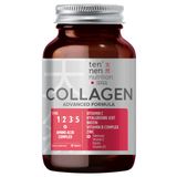 Tennen Nutrition Tip 1,2,3,5 Collagen with Amino Acid Complex, Vitamin C, Hyaluronik Asit, Elastin, Biotin, Selenyum, Folik Asit, Bakır, Vitamin E, Vitamin D, Vitamin B Complex içerir