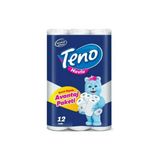 Teno Ultra Kağıt Havlu 12 Rulo Çift Katlı Yüksek Emicilik Mutfak ve Genel Temizlik İçin