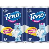Teno Ultra Kağıt Havlu Çift Katlı 12'li Paket 2'li Set - Beyaz