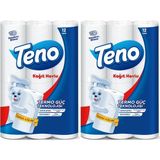 Teno Ultra Kağıt Havlu Çift Katlı 24'lü (2 Paket x 12'li)
