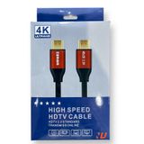 Tenon 4k Hdmı Kablo 2.0 Hızlı 3d Altın Uçlu - 15 Metre