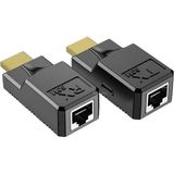 Tenon Hdmi Extender Cat5-Cat6 60 Metre Uzatıcı- HDMI RJ45 Cat5 6 Extender Uzatıcı Güç Destekli Uzatma Aparatı