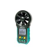 Ten,Proskit MT-4615 Dijital Anemometre Rüzgar Hız ve Hava Debi Ölçer LCD Ekranlı