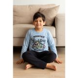 Tenra Erkek Çocuk Pijama Takımı %100 Pamuk