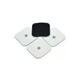 Tens Pedi Tens Elektrodu 5 Cm X 5 Cm Çıtçıtlı 4'Lü 4 Paket (Pakette Toplam 16 Adet)