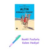Tenten'İn Maceraları 9 - Altın Kıskaçlı Yengeç + Renkli Fosforlu Kalem