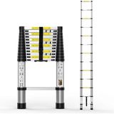 Tenttech Teleskopik Merdiven 2,6 M 9 Basamak - Katlanır