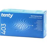 Tenty Pudrasız Mavi Nitril Eldiven Büyük (L) 100 Adet