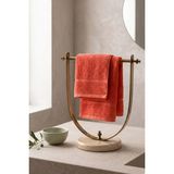 Teohomelinens Ephesus Mutfak Havlusu, El &yüz Havlu Seti, 2'li Set, %60 Bambu %40 Pamuk, Nar Çiçeği - 30 x 50 cm