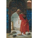 Teona Ahşap Kaplumbağa Terbiyecisi Dekoratif Çift Katlı Çerçeveli Asılabilir Ahşap Puzzle 500 PARÇA 30X50