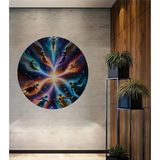 Teona Ahşap Meleklerin Kozmik Dansı Ahşap Mdf Dekoratif Dikdörtgen Ev,İşyeri Duvar Tablo