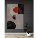 Teona Ahşap Minimalist Geometrik Desen Dekoratif Ahşap Mdf Dikdörtgen Ev,İşyeri Duvar Tablo