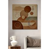 Teona Ahşap Modern Sanat Geometrik Ahşap Mdf Dekoratif Dikdörtgen Ev,İşyeri Duvar Tablo