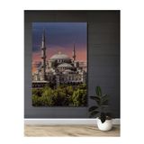 Teona Ahşap Sultanahmet Camii Dekoratif Ahşap Mdf Dikdörtgen Ev,İşyeri Duvar Tablo