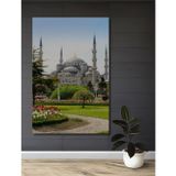 Teona Ahşap Sultanahmet Camii Manzarası Ahşap Mdf Dekoratif Dikdörtgen Ev,İşyeri Duvar Tablo