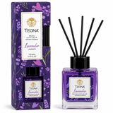 Teona Oda Kokusu 110 ml – Reed Diffuser – Uzun Süreli Ferah Koku (LAVANTA) | Cam Şişe Tasarımı, Ayarlanabilir Yoğunluk, Ev ve Ofis Kullanımı,