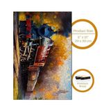 TeOra Store Ahşap Puzzle Yetişkin - Gün Batımı Eksprsi - 450 Parça, 29 x 39 cm - Yapıştırıcı Folyo Dahil - Benzersiz Şekilli Parçalar & Özel Figürler - R1-06 - 01-Mavi