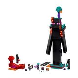 TeOra Store Enderman Kulesi 21279 - Video Oyunu Seven 9 Yaş ve Üzeri Çocuklar Için Temalı Kule Içeren Yaratıcı Oyuncak Yapım Seti, Doğum Günü Hediyesi (867 Parça) - Option-1