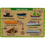 TeOra Store Maketçiniz Deniz Tasitlari Bul Tak - Kestane Akaju - Option-1