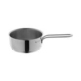 TeOra Store Mini Indüksiyon Tabanlı Çelik Sos Tenceresi 14 cm - 51R-Turuncu - 1 L